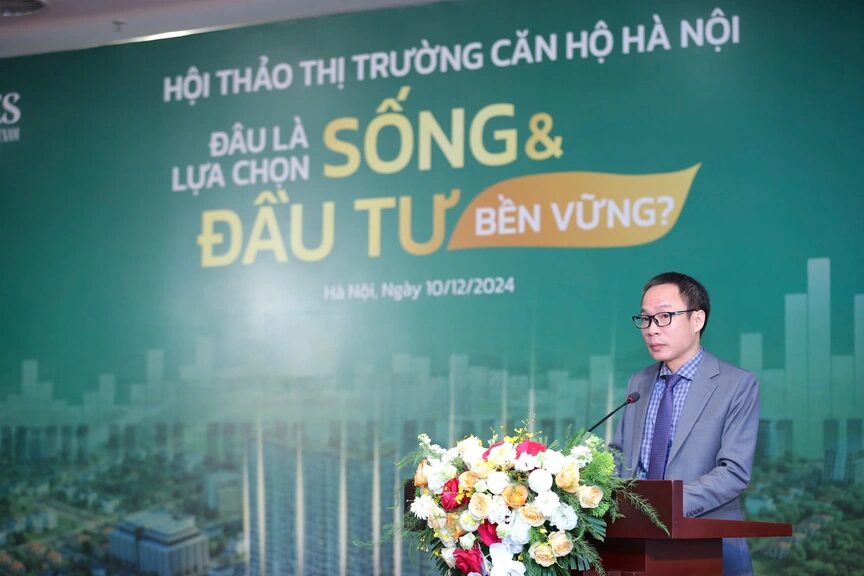 Hội thảo "Thị trường căn hộ Hà Nội: Đâu là lựa chọn sống, đầu tư bền vững?"- Ảnh 1.